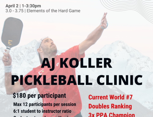 AJ Koller Pickleball Clinics
