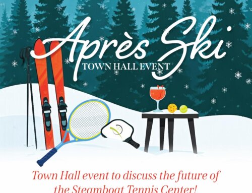 Steamboat Tennis and Pickleball Complex hosts an “Après Ski” Town Hall-style event